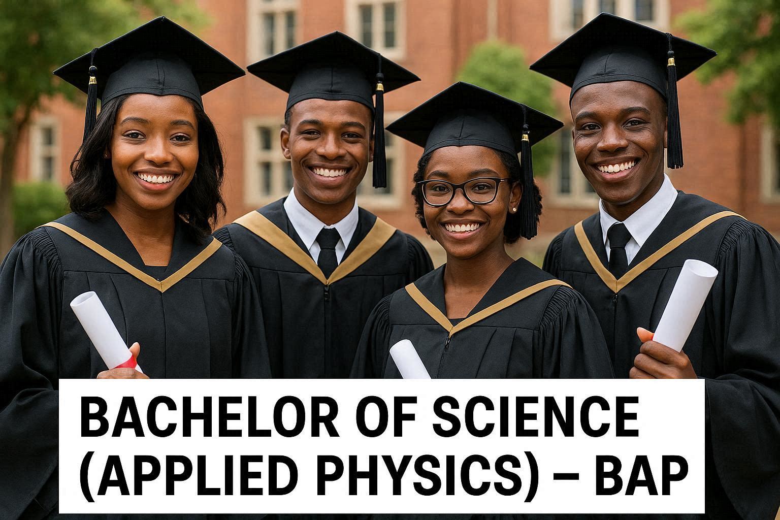 Bachelor of Science (Applied Physics) – BAP